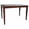 International Concepts Round 42 in Round Dual Drop Leaf Pedestal Table, White, 42 in W, 42 in L, 29.5 in H, Wood, White T08-42DP - alternate 10